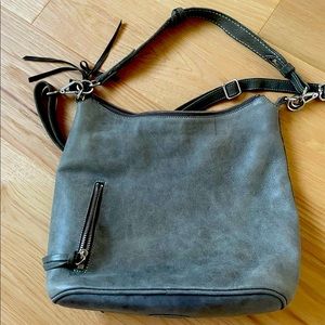 COPY - Roots grey handbag